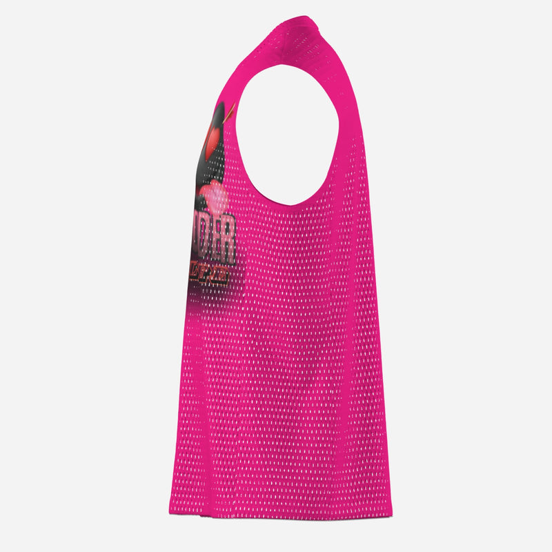 All-Over Prace life Men's Sleeveless Vest Basketball Jersey-Special Neck