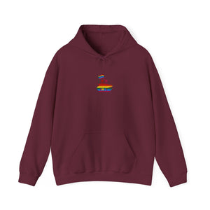 Pride Celebration Unisex Hoodie - Heavy Blend™ - Rainbow Flag Design
